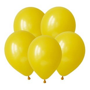 V Пастель 12 Желтый / Yellow / 50 шт. /, Латексный шар
