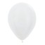 V Металл 12 Белый / White / 50 шт. /латексный шар