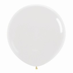 S 24 Кристал Прозрачный / Clear / 10 шт. /латексный шар