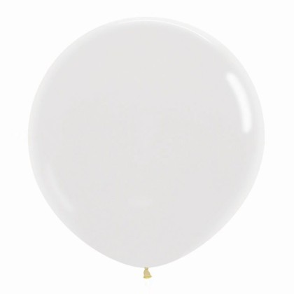 S 24 Кристал Прозрачный / Clear / 10 шт. /латексный шар