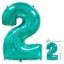 И40 Цифра "2" Тиффани Slim в упаковке