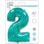 И40 Цифра "2" Тиффани Slim в упаковке