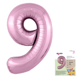 Цифра "9" Фламинго Slim в упаковке