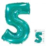 И40 Цифра "5" Тиффани Slim в упаковке