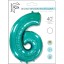 И40 Цифра "6" Тиффани Slim в упаковке