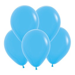 S Пастель 12 Голубой / Blue / 50 шт. /, Латексный шар