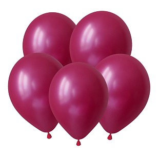 V Металл 12 Фуксия / Fuchsia / 100 шт. /латексный шар