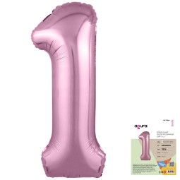 Цифра "1" Фламинго Slim в упаковке