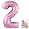 Цифра "2" Фламинго Slim в упаковке
