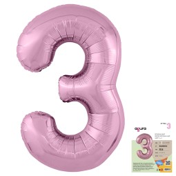 Цифра "3" Фламинго Slim в упаковке