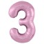 Цифра "3" Фламинго Slim в упаковке