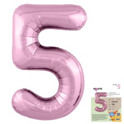 Цифра "5" Фламинго Slim в упаковке