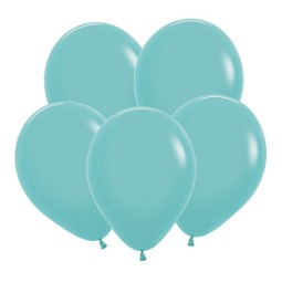 S Пастель 12 Аквамарин / Aquamarine / 50 шт. /, Латексный шар