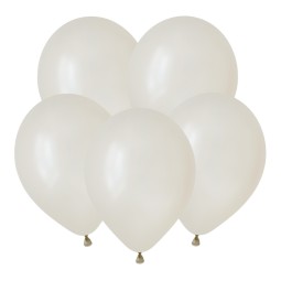 V Пастель 5 Белый песок / White sand / 100 шт. /, Латексный шар