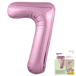 Цифра "7" Фламинго Slim в упаковке