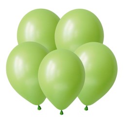 V Пастель 5 Лайм / Lime green / 100 шт. /, Латексный шар