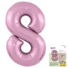 Цифра "8" Фламинго Slim в упаковке