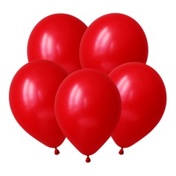 V Пастель 5 Красный / Ruby Red / 100 шт. /, Латексный шар