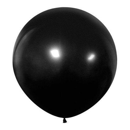 V Пастель 36 Черный / Black / 10 шт. /латексный шар