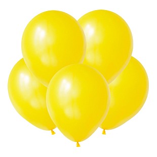KL Пастель 12 Желтый / Yellow / 100 шт. /, Латексный шар