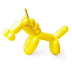 V ШДМ Пастель 260 Желтый / Yellow / 50 шт. /латексный шар