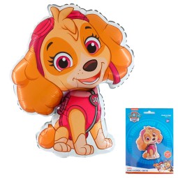 G 32 Скай. Щенячий патруль в упаковке / Paw Patrol Skye / 1 шт /, Фольгированный шар