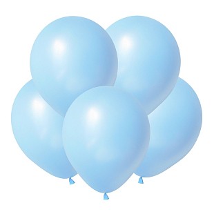 KL Пастель 5 Голубой / Light blue/ 100 шт. /, Латексный шар