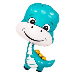 Аг Фигура Динозаврик / 1 шт. / инд. упаковка /, Фольгированный шар