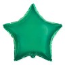 И 18 Звезда Зеленый / Star Green / 1 шт /, Фольгированный шар, FLEX METAL, Испания