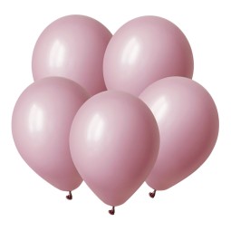 V Пастель 12 Пыльная роза / Dusty Rose / 50 шт. /, Латексный шар, DECOBAL, Вьетнам