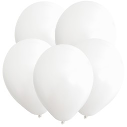 Т Пастель12 Воздушные шары  Белый, 30 см