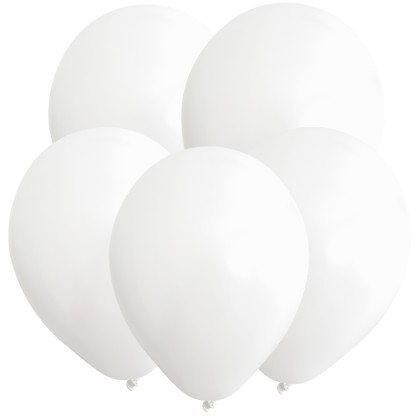 Т Пастель12 Воздушные шары  Белый, 30 см