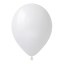 V Пастель 12 Белый / White / 50 шт. /, Латексный шар, DECOBAL, Вьетнам
