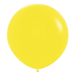 V Пастель 24 Желтый / Yellow / 1 шт. /латексный шар
