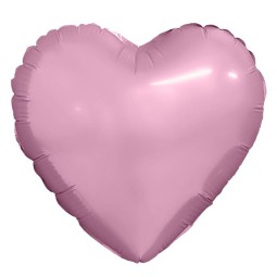 Аг 19 Сердце Фламинго / 1 шт /, Фольгированный шар
