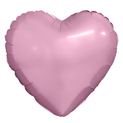 Аг 19 Сердце Фламинго / 1 шт /, Фольгированный шар
