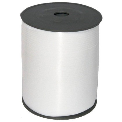 Лента бобина 0,5 см / 500 м Белая