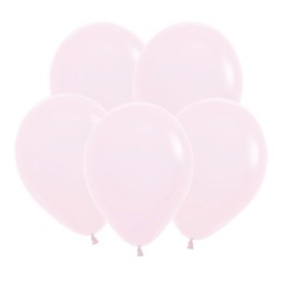 S Пастель Матовый 5 Нежно-розовый / Pink / 100 шт. /, Латексный шар